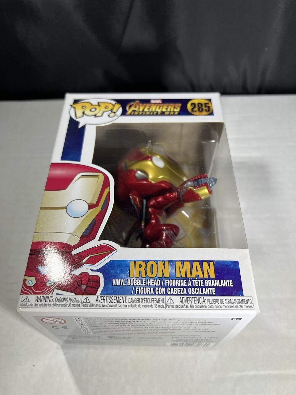 Funko Pop Vinyl: Marvel Avengers Infinity War - Iron Man (NEW,#285)